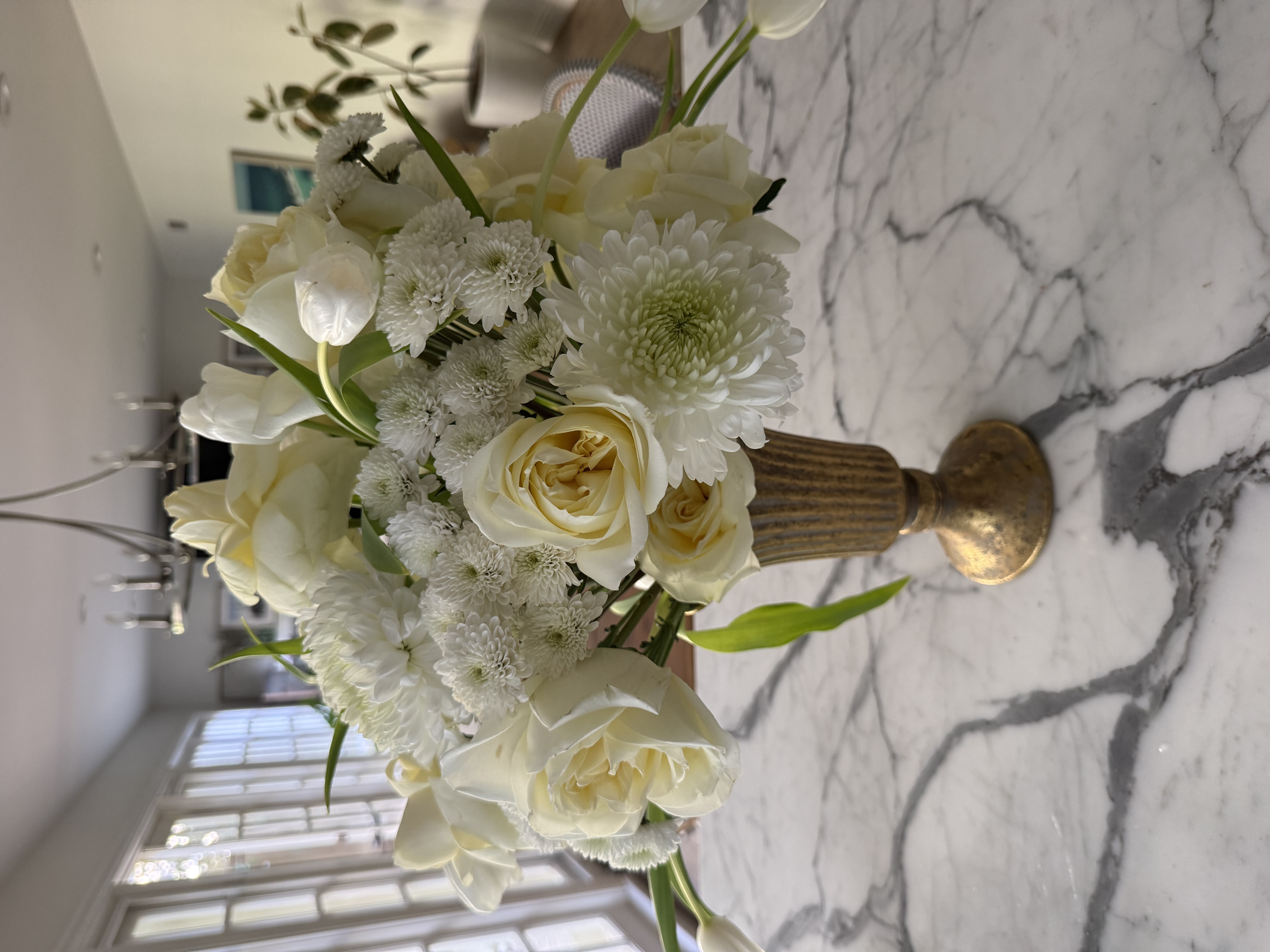 Anniversary gala centerpiece flowers Orange County